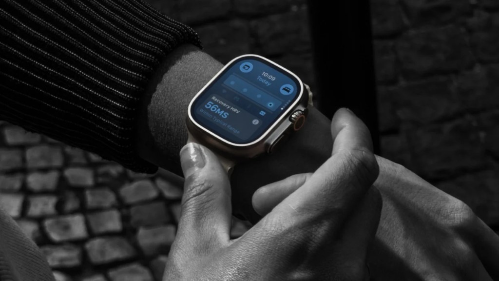 Apple Watch Ultra 4 showing Recovery HRV